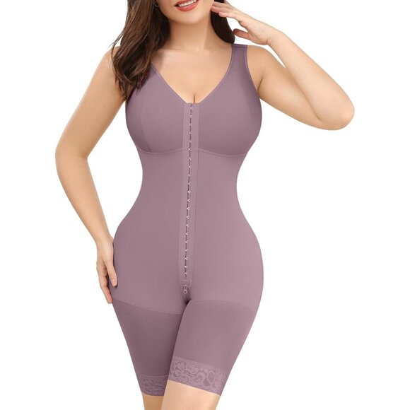 Other - Women's Purple Bodysuit Shapewear Tummy Control Body Shaper Post Surgery Fajas